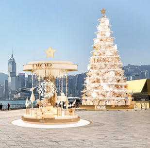全港獨家Dior 聖誕夢幻樂園