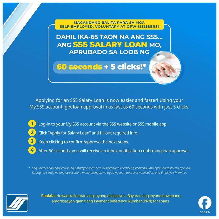 sss salary loan - processing time 