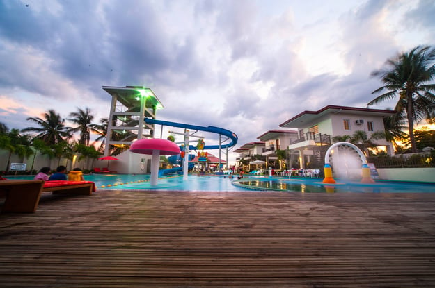 affordable batangas beach resorts for family and company outings - cml beach resort & water park