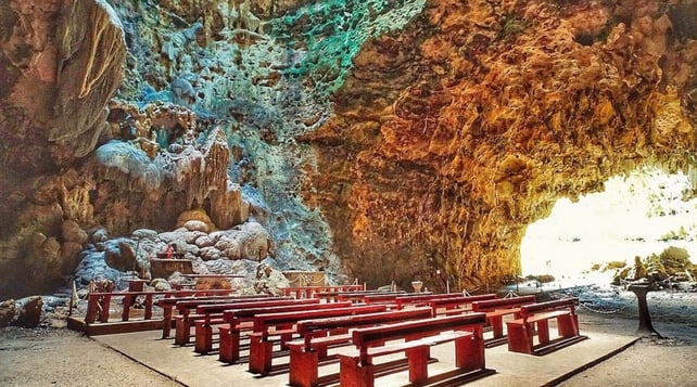 religious tourism in the philippines - callao cave chapel