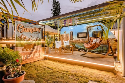 13. Go glamping in Hualien at Jump Star Camp