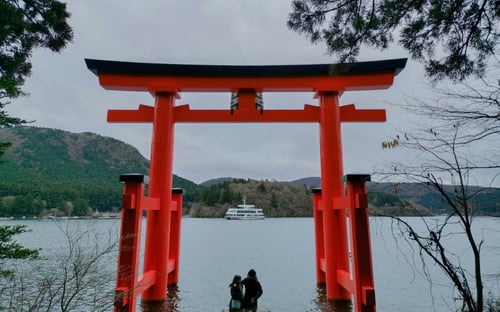 14. Visit the Hakone Shrine