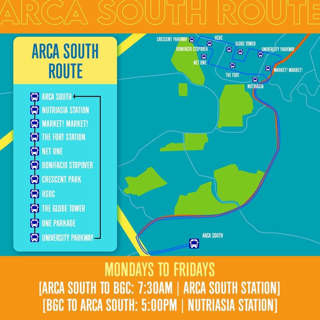 BGC Bus Route And Schedule Guide For Commuters