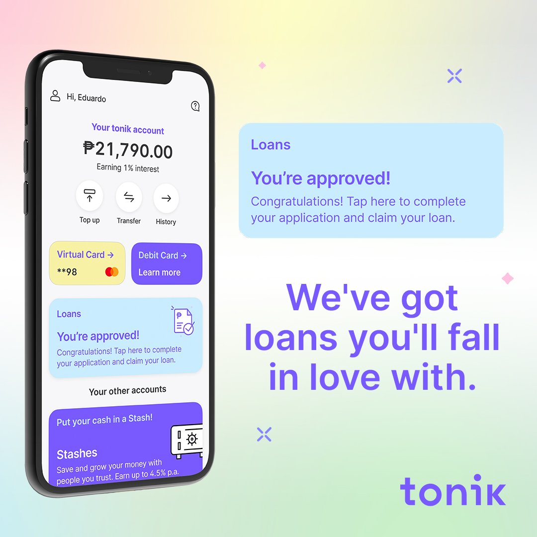tonik loan application - what is a tonik loan