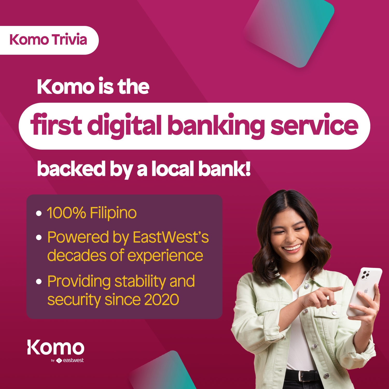 digital banking - komo