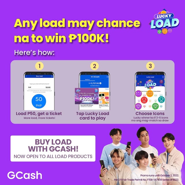 how to earn money on gcash - lucky load