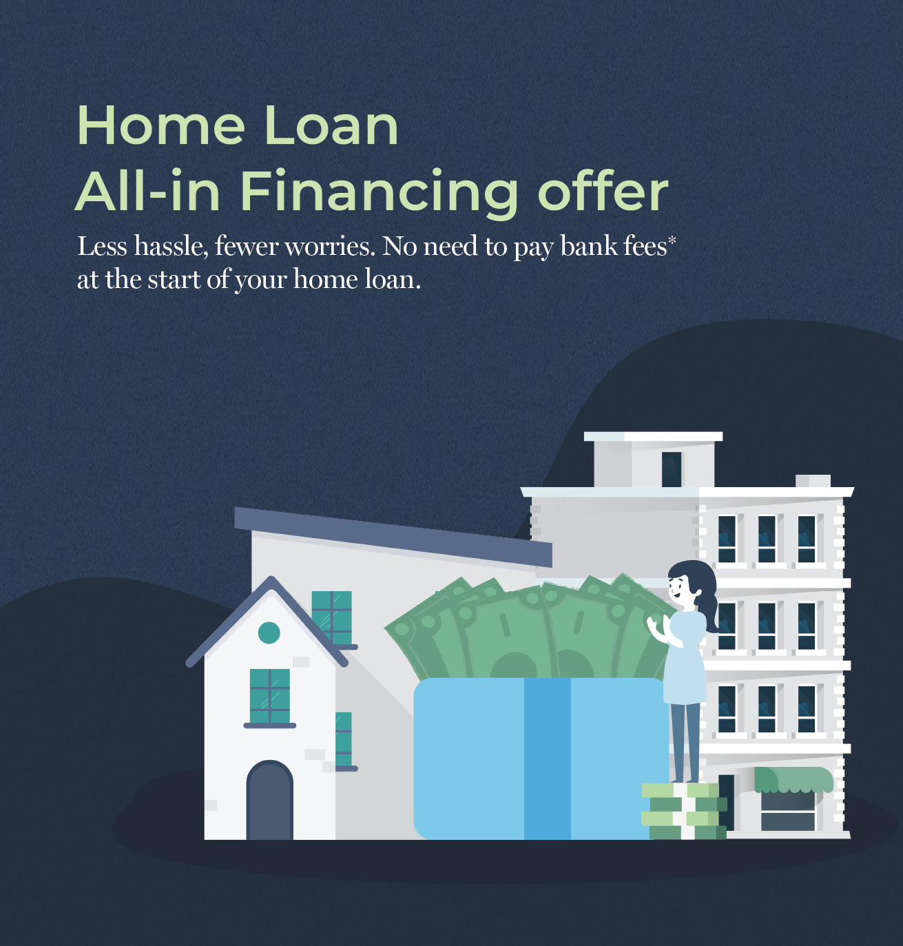 security bank home loan all-in financing - benefits