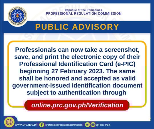 how to get prc id - digital copy valid id