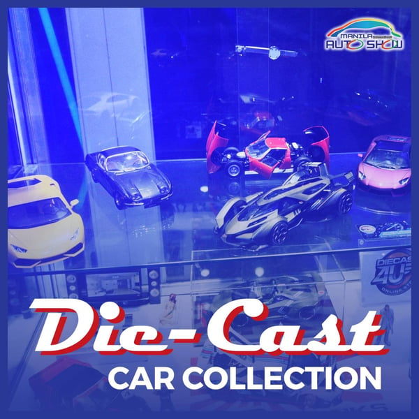 Manila International Auto Show 2023 - die-cast car collection