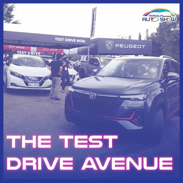 Manila International Auto Show - test drive cars