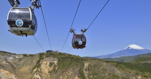 6. Ride the Hakone Ropeway