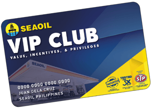 gasoline station accepts credit card philippines - seaoil vip card