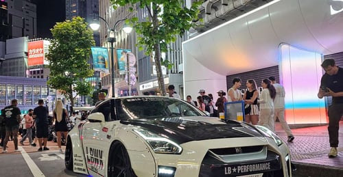 A Nissan GGT-R R35 and R34 Guided Tour through Tokyo and Yokohama