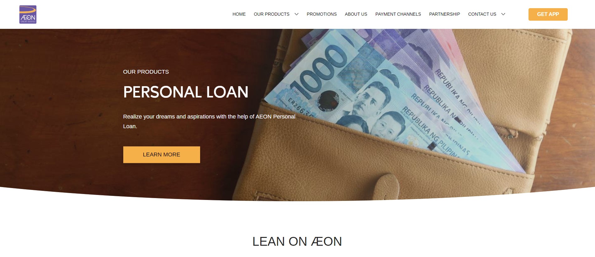 legit online loan - AEON