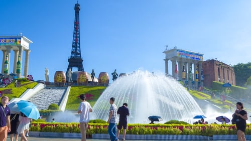 Admiring the replica landmarks at Window of the World is one of the top things to do in Shenzhen.