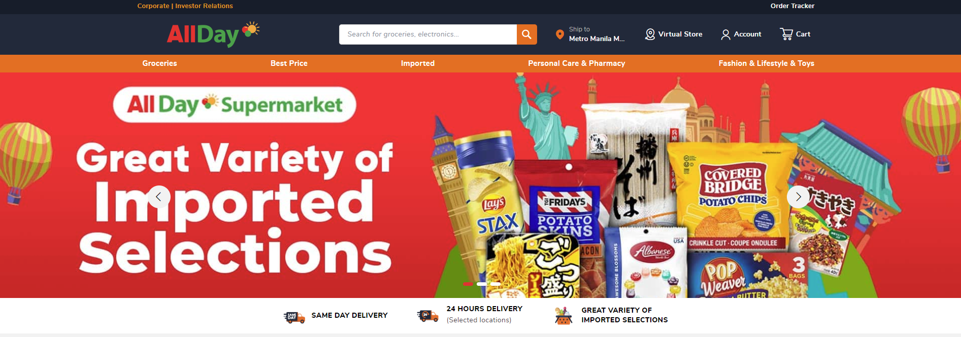 best online grocery delivery philippines - AllDay