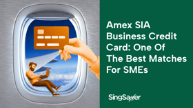 Enjoy over S$8,850 Savings with The AMEX Singapore Airlines Business Credit Card