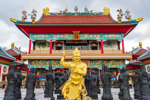 Anek Kuson Sala, a tourist attraction in Pattaya