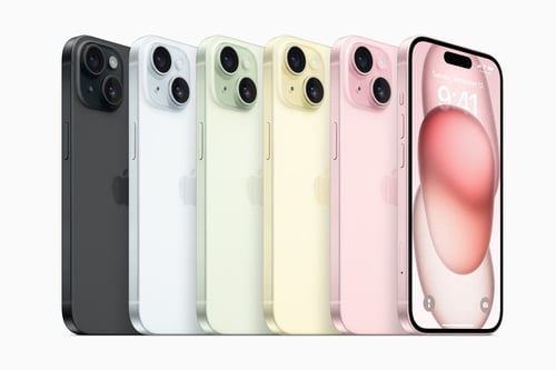 iPhone 15顏色