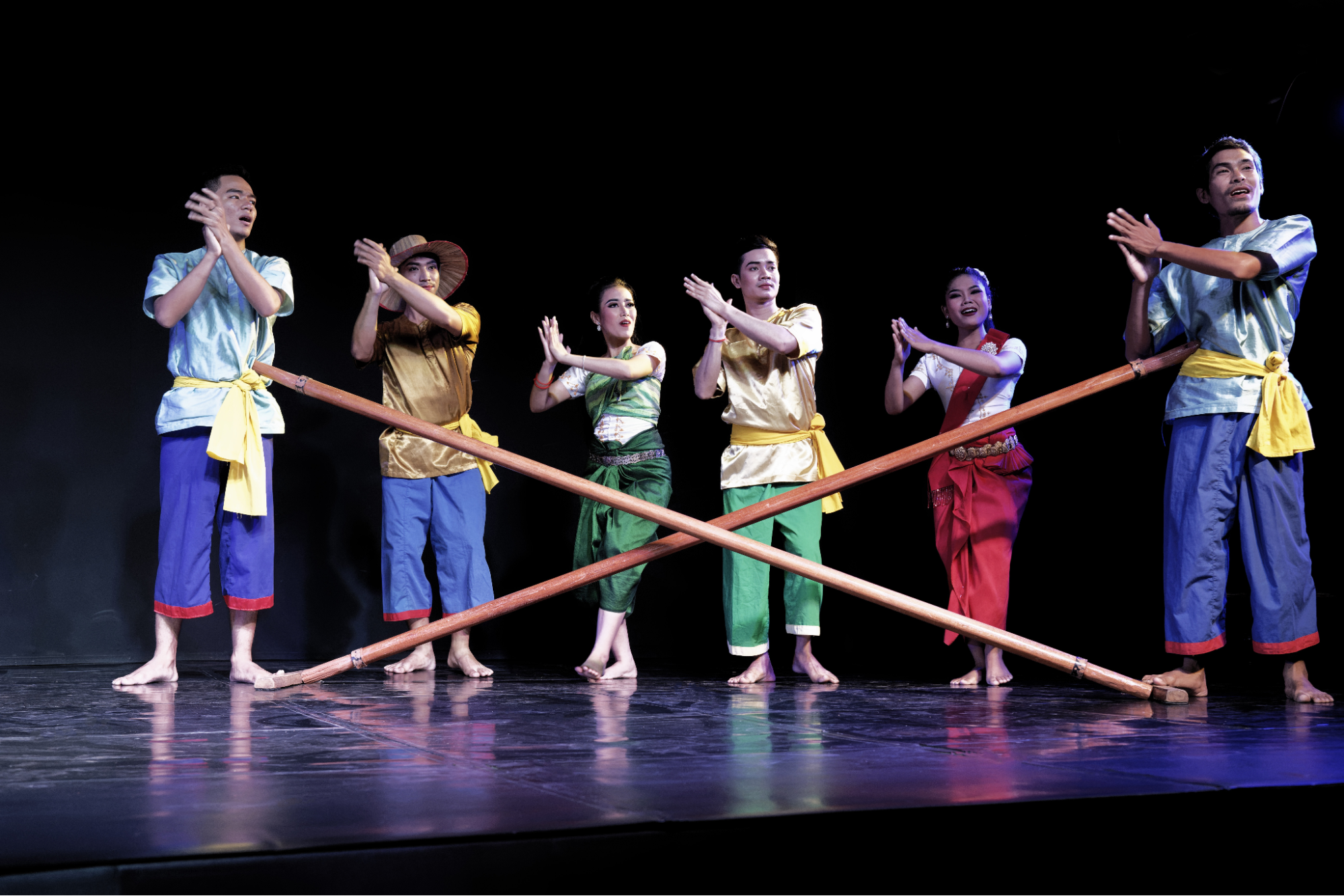 At the Cambodian Living Arts, visitors can participate in workshops to learn traditional dances