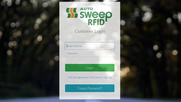 what is autosweep rfid - autosweep balance online