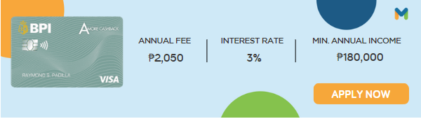 BPI Amore Cashback