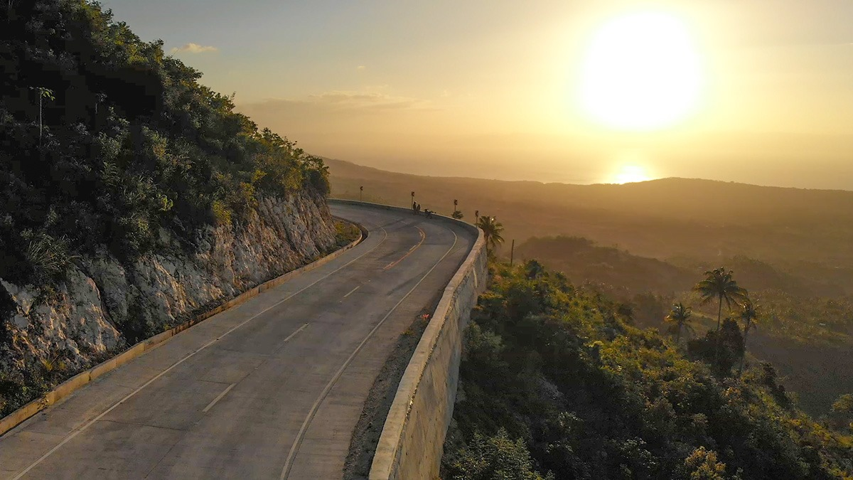 Badian Highlands Sunset in Cebu