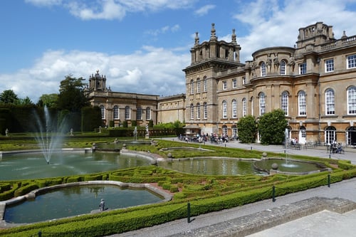 Blenheim Palace, an iconic UK tourist attraction