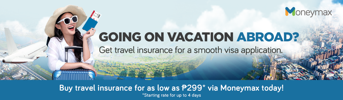 Avail of a travel insurance policy via Moneymax