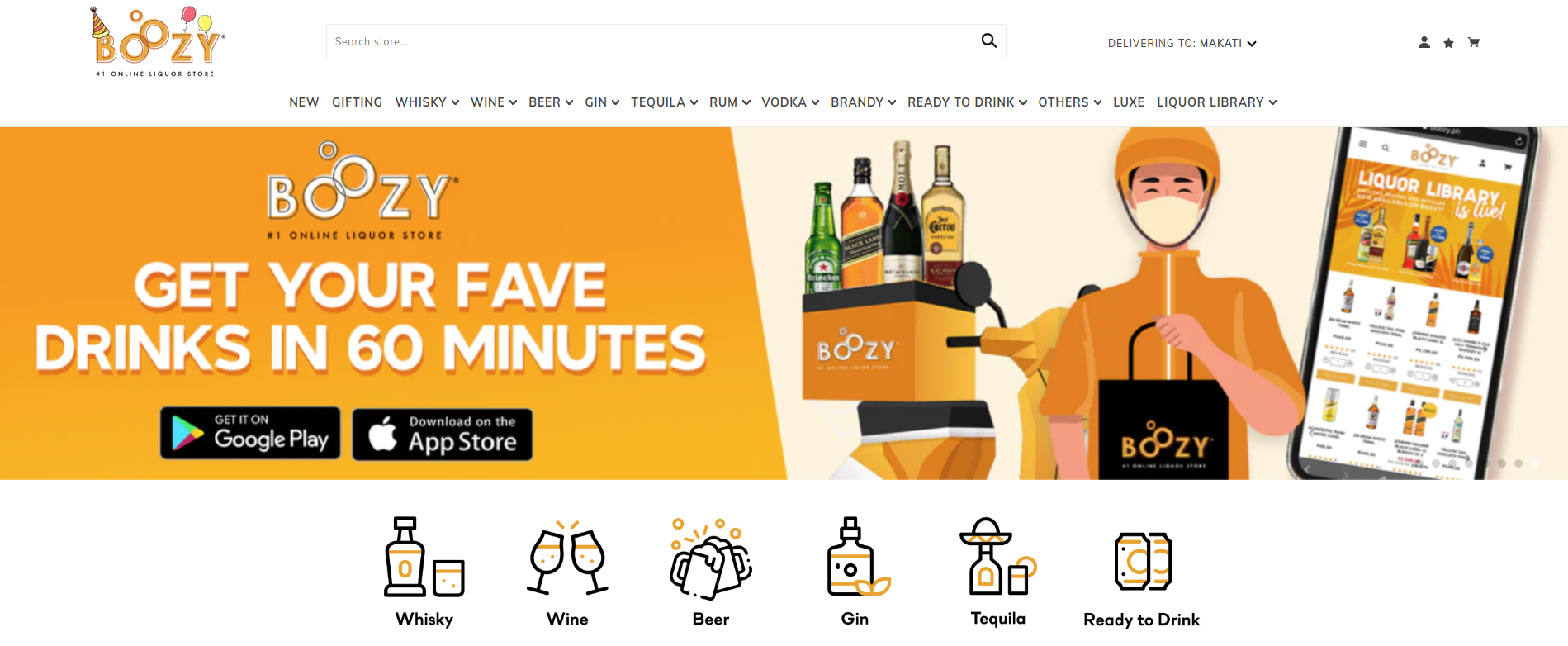 best online grocery delivery philippines - Boozy