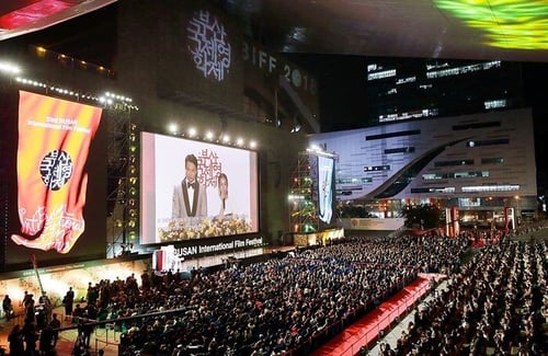 Busan International Film Festival in South Korea