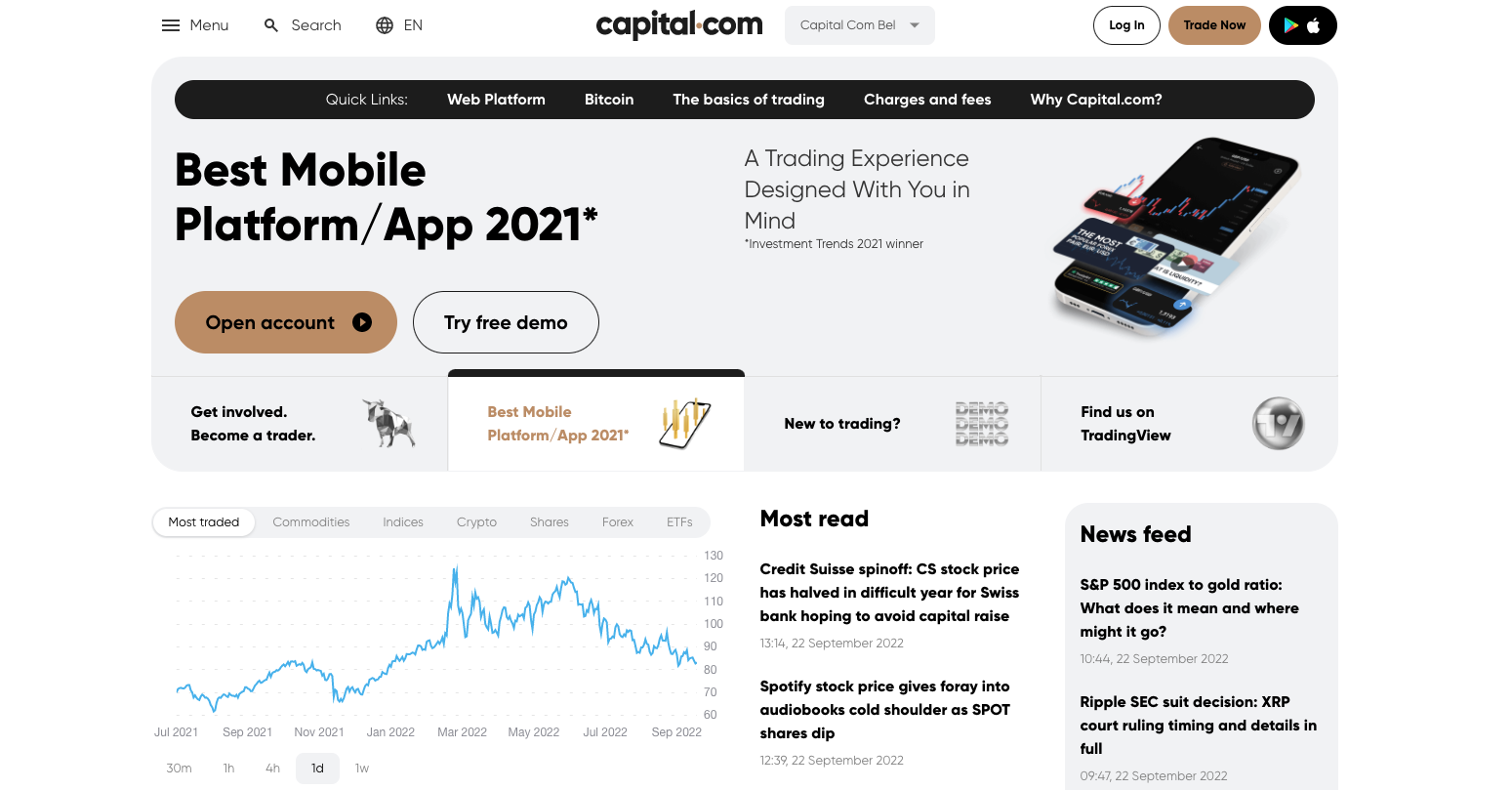 crypto apps - capital.com