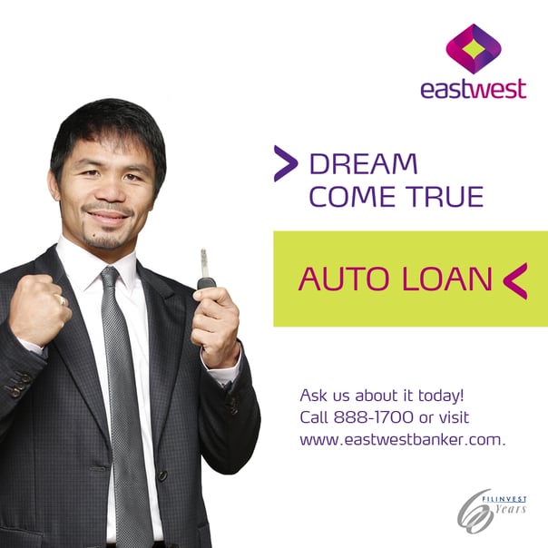 best bank for car loan in the philippines - eastwest