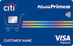 CITI PChome Prime  聯名卡