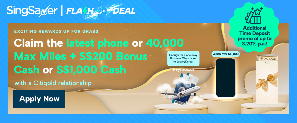 CITIGOLD 56 FLASH DEAL_SS HOMEPAGE CAROUSEL BANNER_1250x520