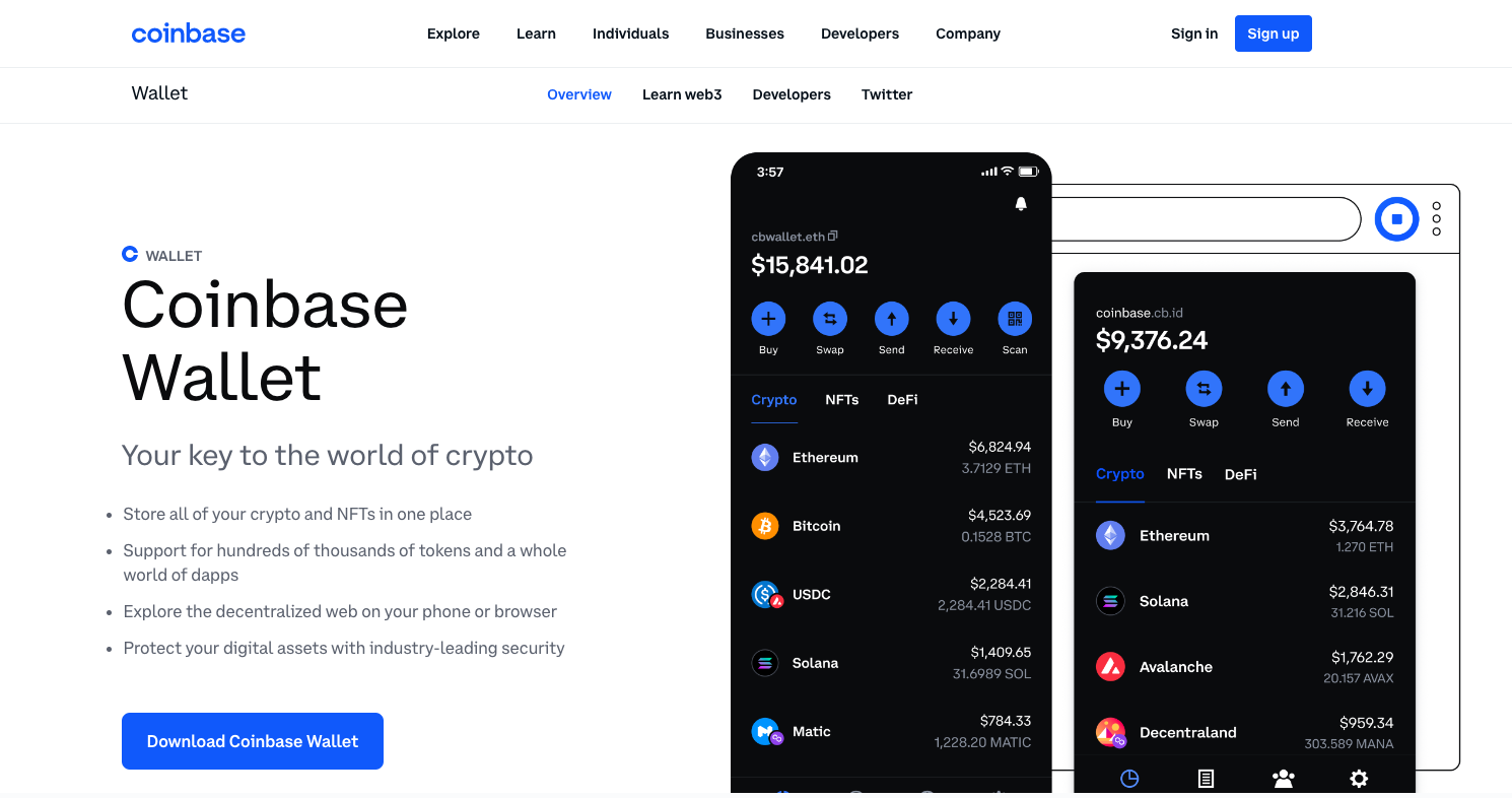 crypto apps - coinbase