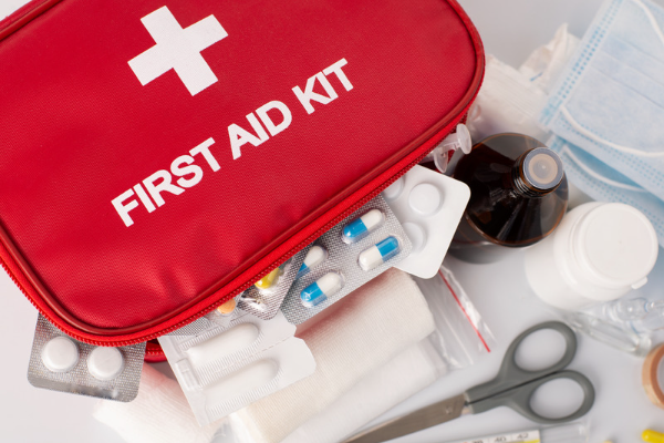 Car Essentials for Women - first-aid kit