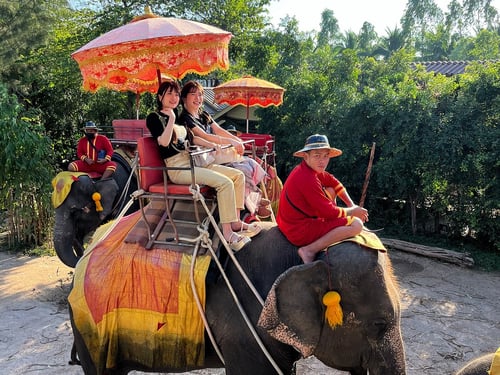 Chang Puak Elephant Camp, a tourist attraction in Hat Yai