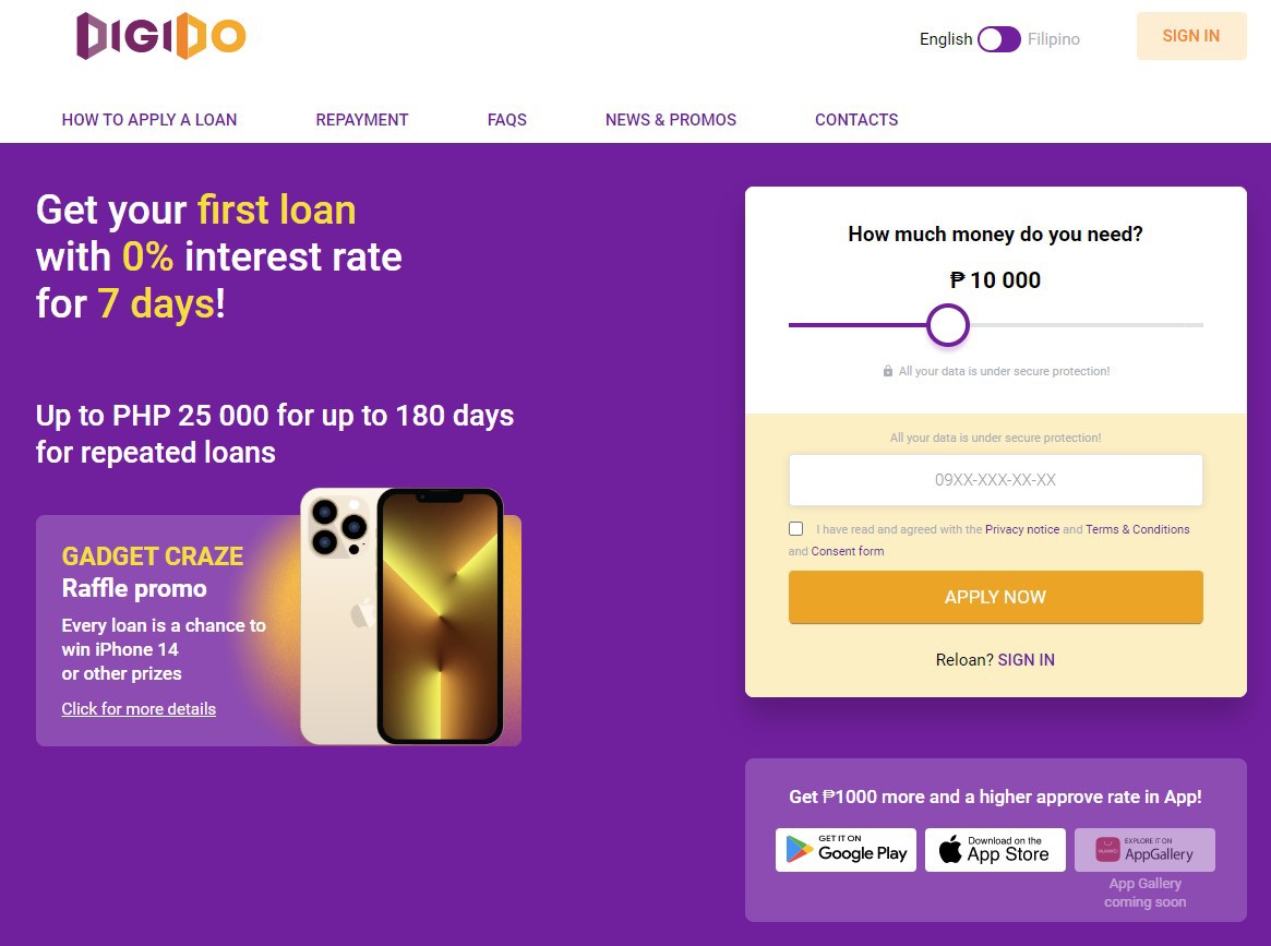 legit online loans - Digido