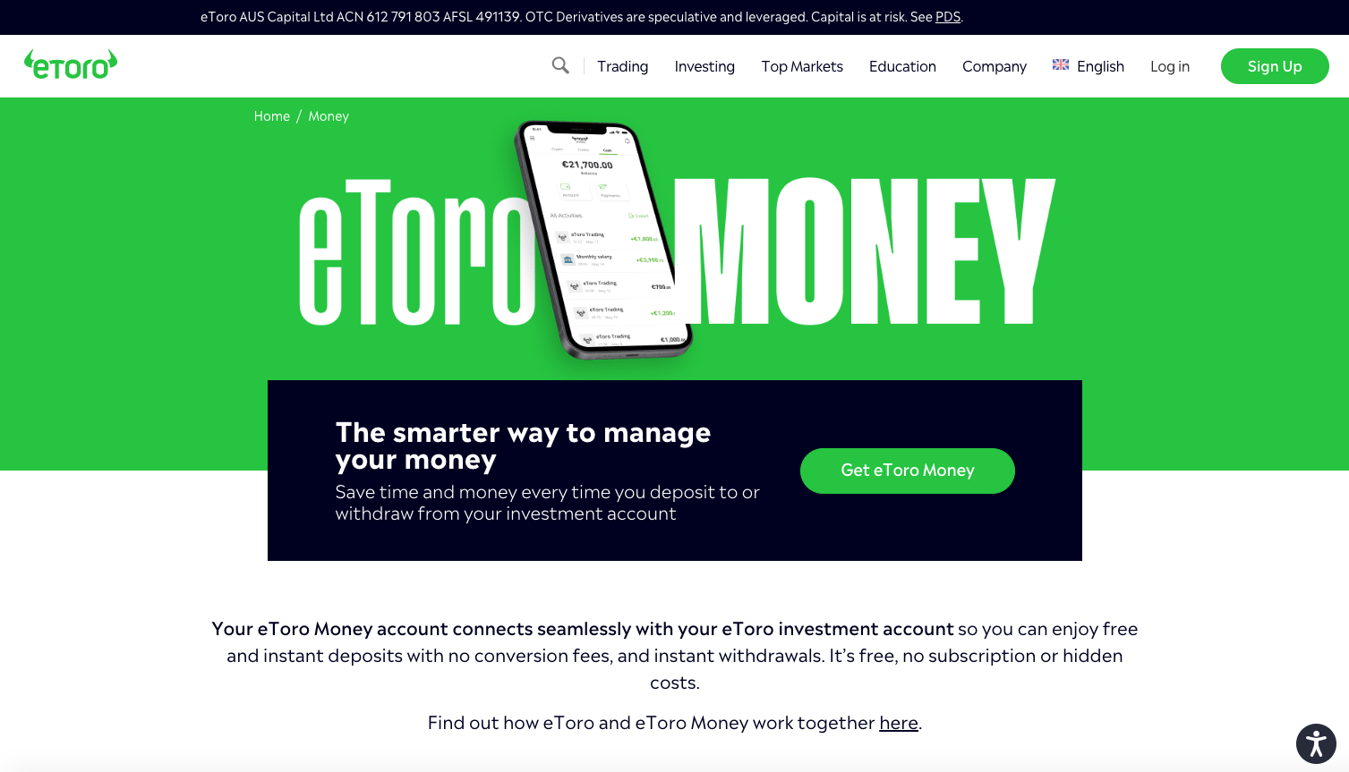 crypto apps - etoro money