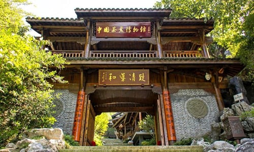 Entrance to the China National Tea Museum