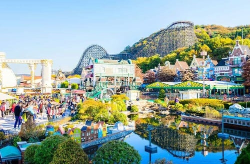 Everland Theme Park in South Korea