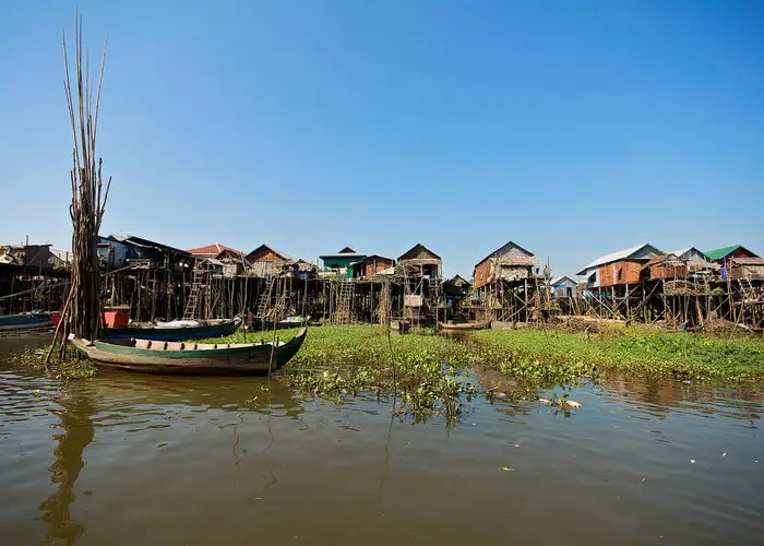 Floating village at the outskirts of Siem Reap