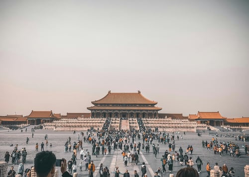 Forbidden City, a tourist spot in Beijing