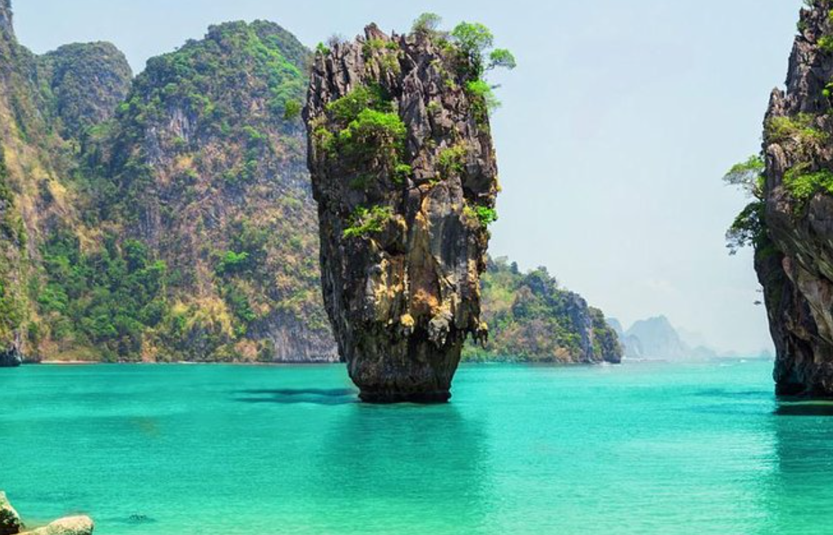 Fun activities in Phuket include visiting James Bond island