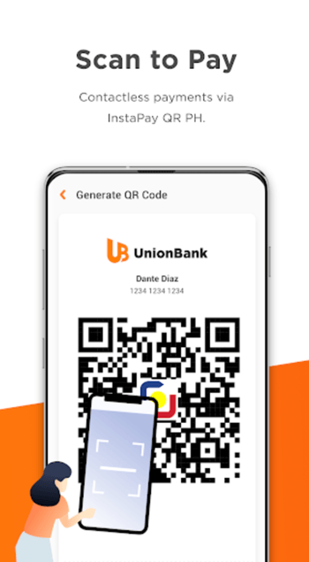 ub online banking - qr