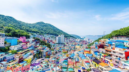 Gamcheon Culture Village in South Korea