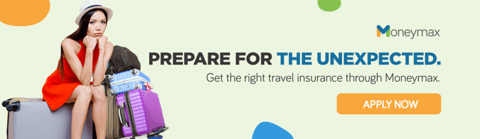 Get the right travel insurance through Moneymax - CTA