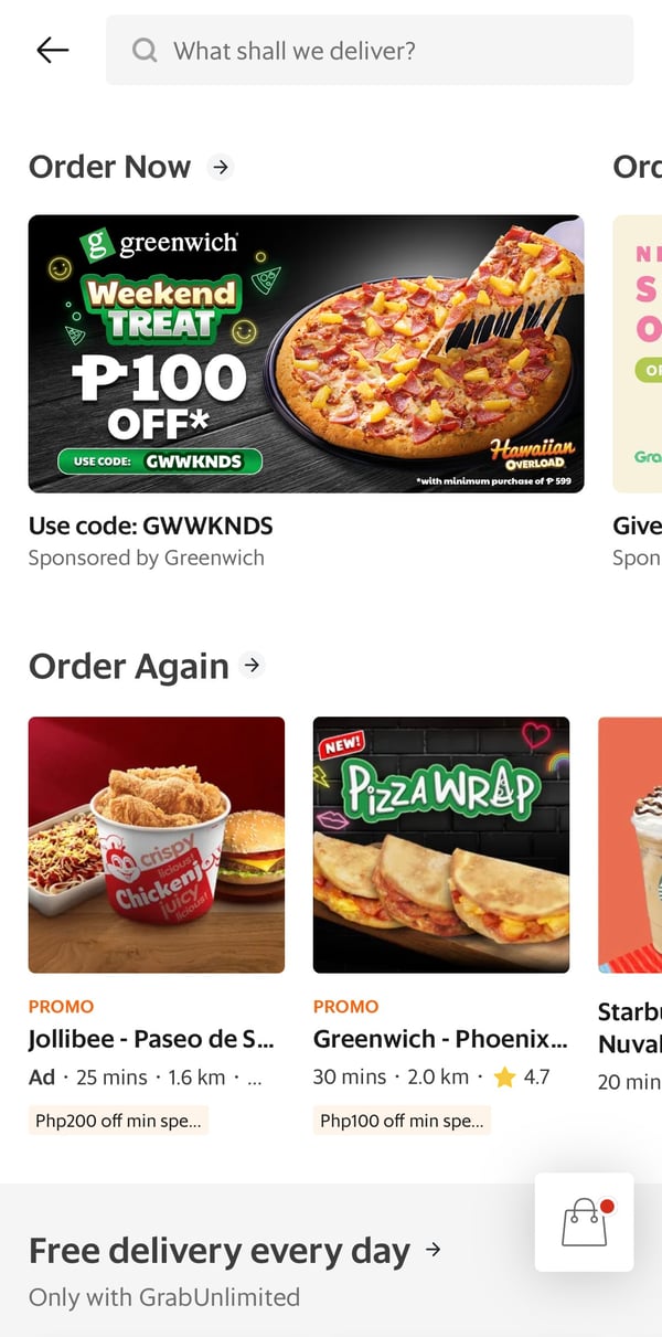 foodpanda vs grabfood - grabfood app