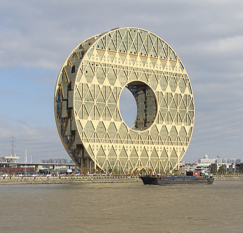 Guangzhou Circle along the waterfront
